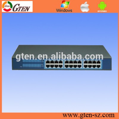 Good quality 24 ports switch poe Gigabit data swicth 10/100/1000Mbps gigabit ethernet optical fiber switch