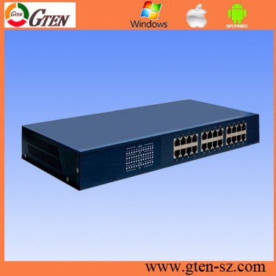 desktop 24 port gigabit switch unmanaged oem poe network switches