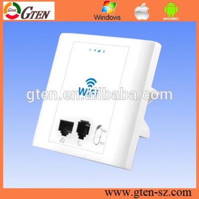 Indoor Embedded WIFI bridge 300Mbps 48V POE 2.4ghz wireless repeater